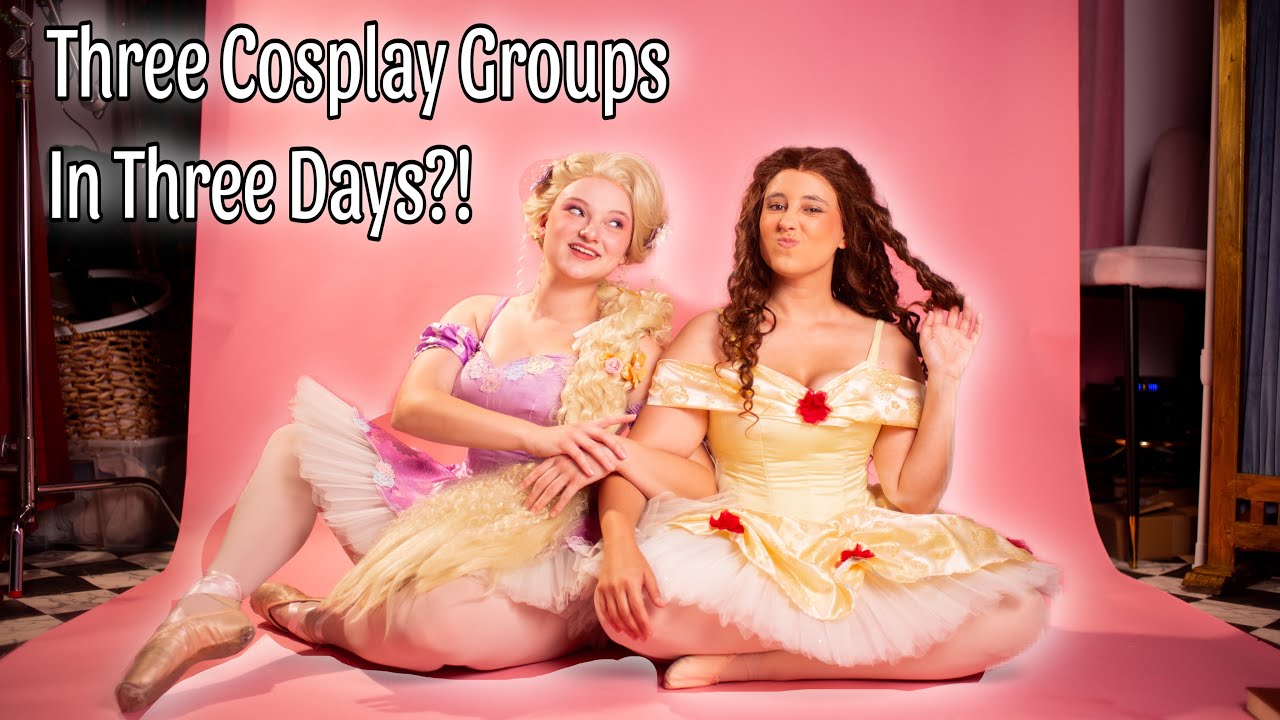 Three different cosplays in one weekend?! COSPLAY VLOG! Call to Adventure!