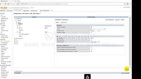 How to create SSID in aruba controller