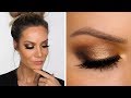 Gold smokey makeup tutorial  shonagh scott