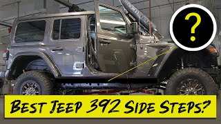 The BEST Side Steps for the Jeep Rubicon 392 Wrangler? - YouTube