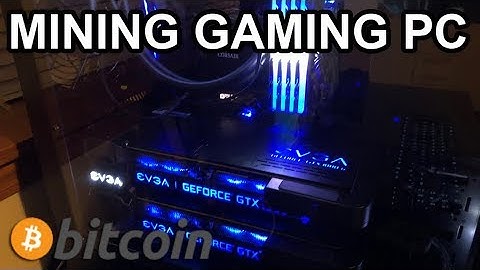 Bitcoin Mining - High End Gaming PC - NiceHash - Intel 8700K - GTX 1080Ti SLI