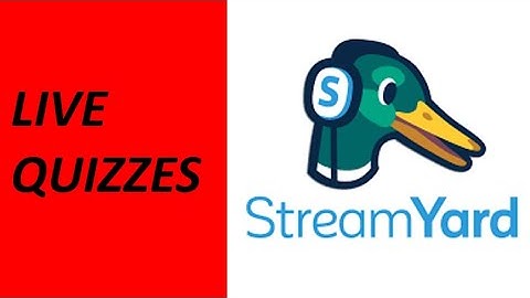 Live Quizzes On Streamyard With Subs