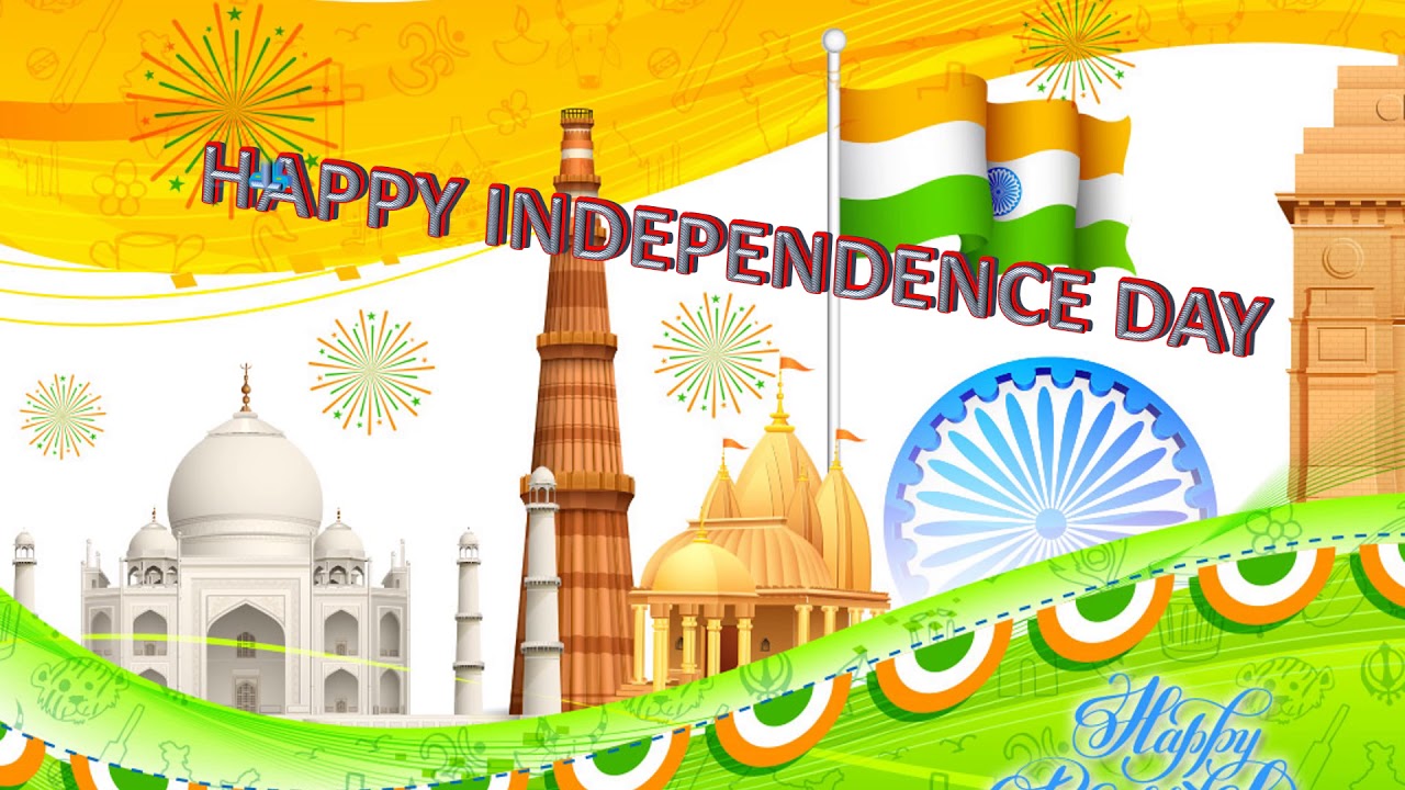 give a colourful presentation on independence day