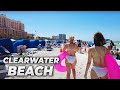 Walking Florida's Clearwater Beach during Spring Break