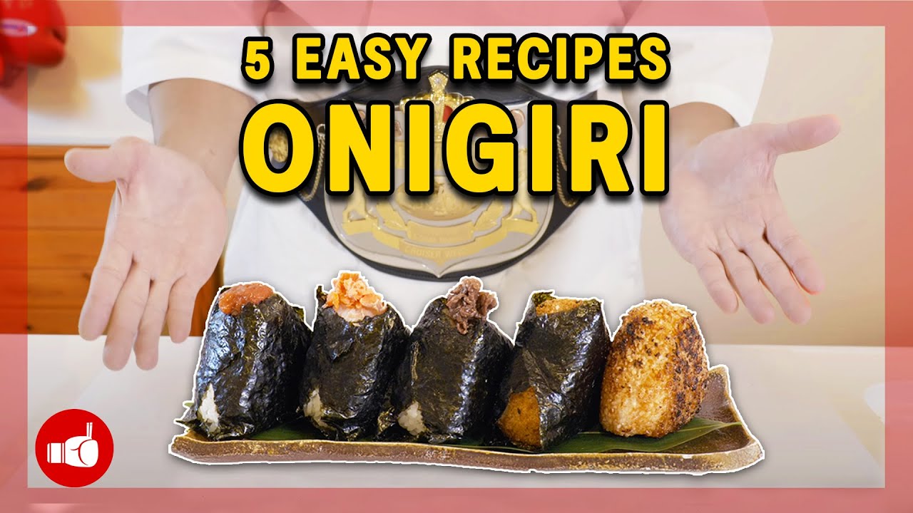 Easy Onigiri Recipe (Japanese Rice Balls) + VIDEO - A Spicy