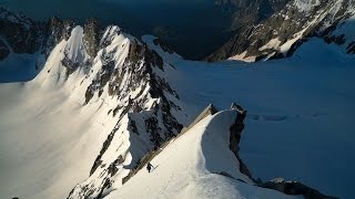 Kuffner ridge Mont Maudit via Helbronner mountain mountaineering Chamonix MontBlanc massif
