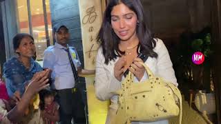 Rasha Thadani, Bhumi Pednekar Spotted At Bandra