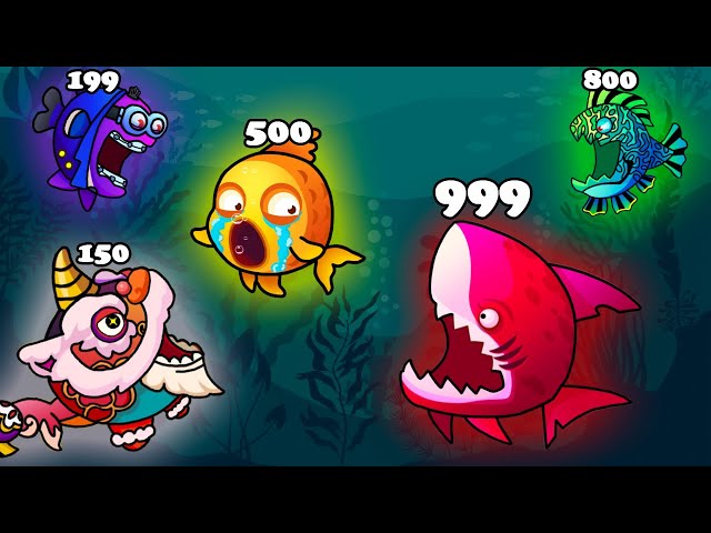 feed and grow : crazy fish APK + Mod for Android.