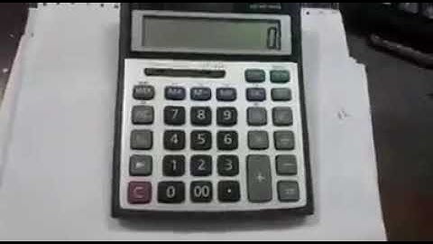 How to use TAX function on calculator