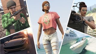 GTA Online: The Movie - Expanded & Enhanced | GTA 5 Online All Cutscenes