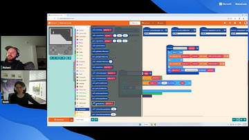 Working on the equipment screen in our hollow knight like in MakeCode Arcade