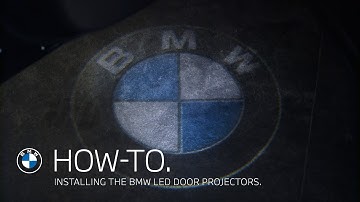 How-to: Installing the BMW LED Door Projectors