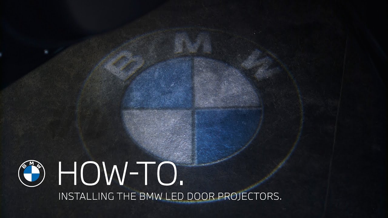 BMW LED door projectors