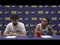 Cal Men's Basketball: Fardaws Aimaq & Jaylon Tyson Postgame Press Conference vs. Washington State
