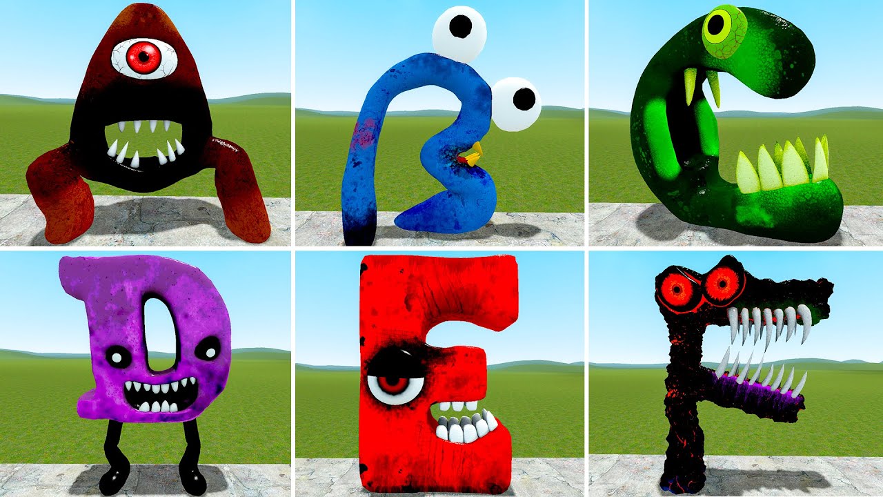 Alphabet Lore on GMOD