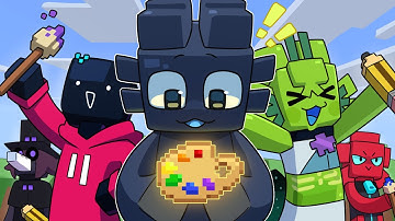 10 Artists VS 1 Canvas! (MINECRAFT EDITION)