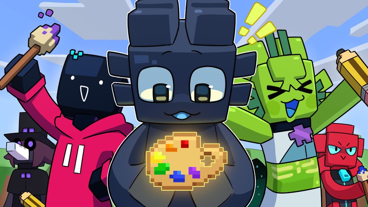 10 Artists VS 1 Canvas! (MINECRAFT EDITION)