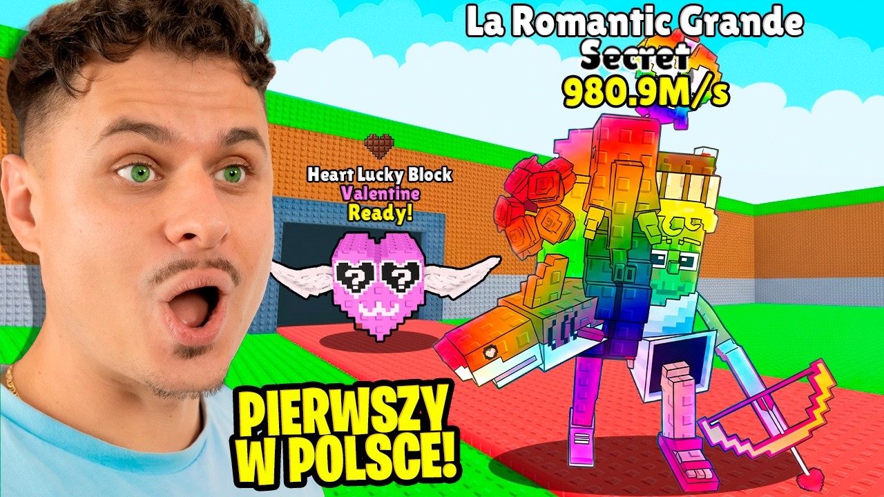 Zrobiłem La Romantic Grande pierwszy w Polsce! Steal a Brainrot Roblox!