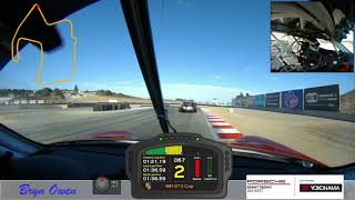 Andy Lee : Porsche GT3 Cup Laguna Seca