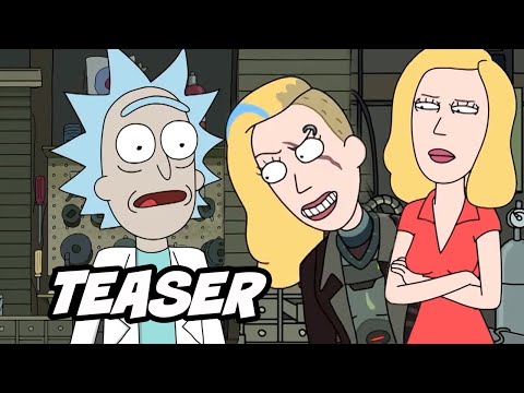 Rick and Morty Season 5 Teaser Beth Clone and Phoenix Person Breakdown and Easte