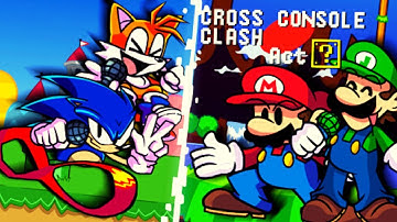 NSMB Funk Mix Cross Console Clash 2.0! (FNF MOD)