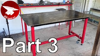 Welding Table Build - Part 3 by AG metal art 1,045 views 3 months ago 20 minutes