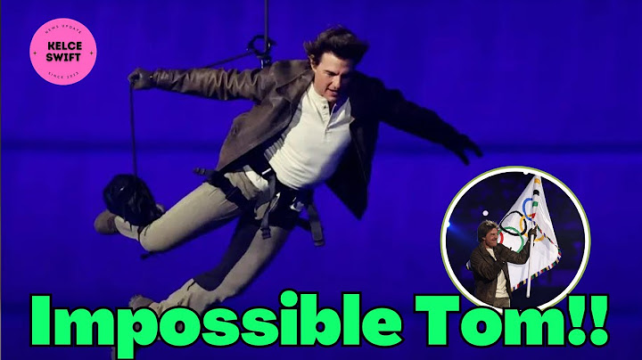 Tom Cruise SKYDIVES into Paris Olympics closing ceremony in epic stunt