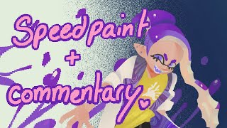 Splatoon SPEEDPAINT + Commentary