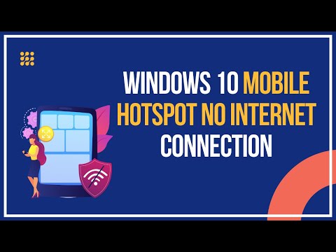 Windows 10 Mobile Hotspot No Internet Connection by Silicophilic