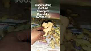 #Ginger cutting #machine #davangere #