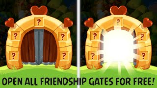 How to open friendship gates in Angry Birds Epic for free? (date method)