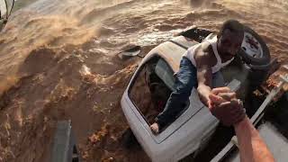 Rescuing a Trapped Trucker from a Rapidly Rising River | Sheldrick Trust