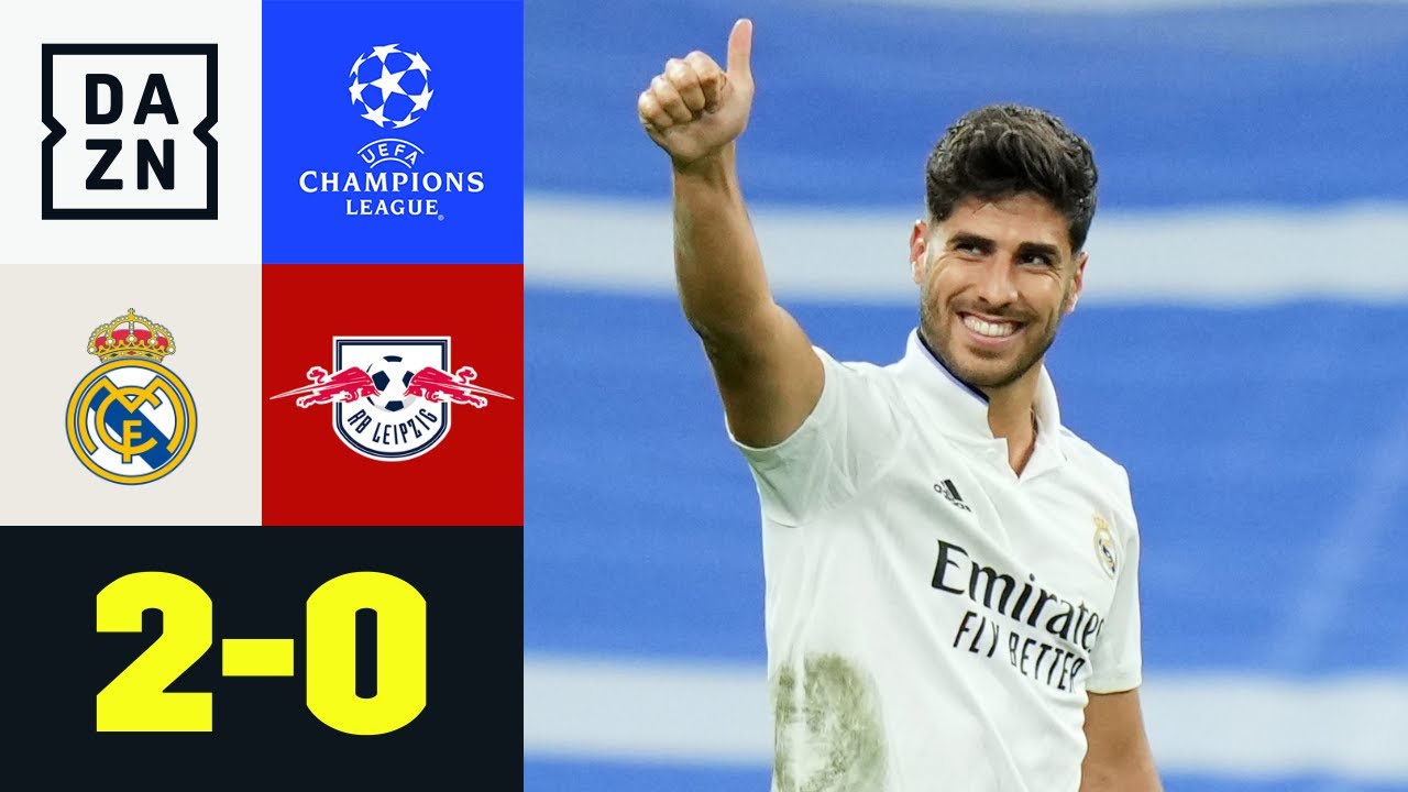 Normaler Tag im Büro! Asensio mit Knaller Real Madrid - Leipzig 20 UEFA Champions League DAZN