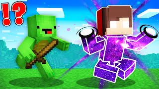 VOID Speedrunner vs Hunter : JJ vs Mikey in Minecraft Maizen! screenshot 5