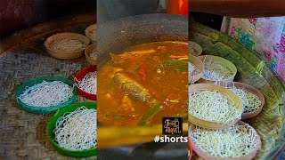 ശ്രീ ലങ്കൻ മത്തിക്കറിയും കപ്പയും ചീര തോരനും | Sri Lankan Sardines Curry and Village Meal #shorts