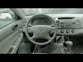 2003 toyota camry le pov asmr test drive rainy day