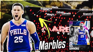 i let the marbles pick my team in nba 2k21 myteam.