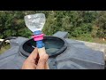 Clean WATER TANK in 20 Minutes- WITHOUT removing water. पानी टंकी साफ़ HINDI VIDEO