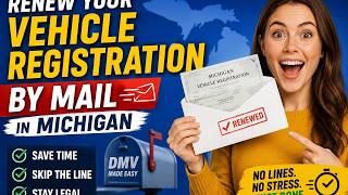 How to renew your vehicle registration by mail in Michigan