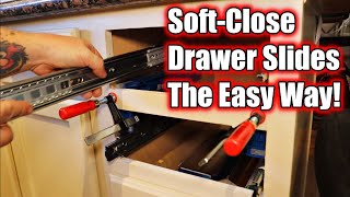 Use THIS When Installing Soft Close Drawer Slides | Full Extension Drawer Slides | USE THIS TOOL!!