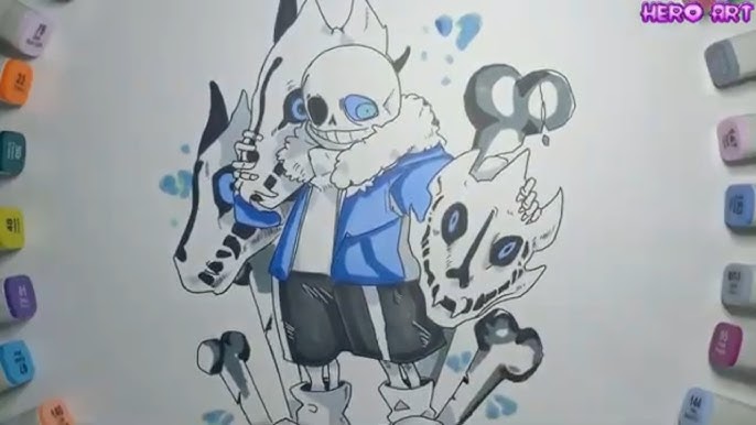 Could you draw de Horror Sans? o3o Your art is awesome! ^W^ – kierie