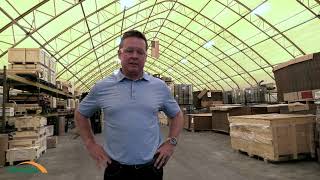 Celebrity Compass Wire Cloth chose a ClearSpan Commercial Storage Building Wealth