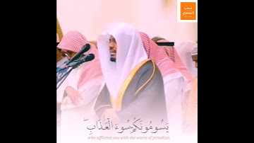 جمال و إتقان [قال أغير الله أبغيكم إلها وهو فضلكم علي العالمين] تلاوة من جماليات الشيخ #ياسر_الدوسري