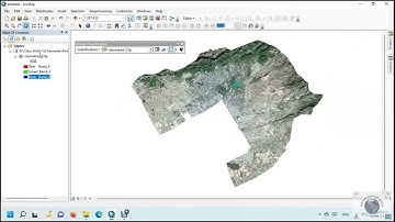 How to perform Maximum Likelihood Supervise classification of satellite images using ArcGIS