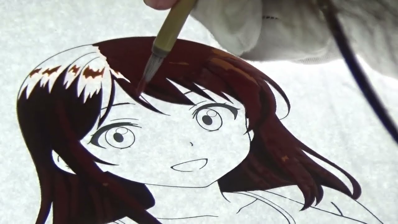 セル画制作｜Cel Animation Process - YouTube