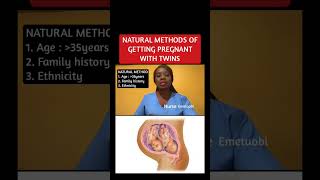 Natural methods of getting pregnant with twins. twins  shortvideo   shorts  short   youtuber