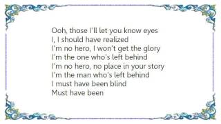 Cliff Richard - I&#39;m No Hero Lyrics