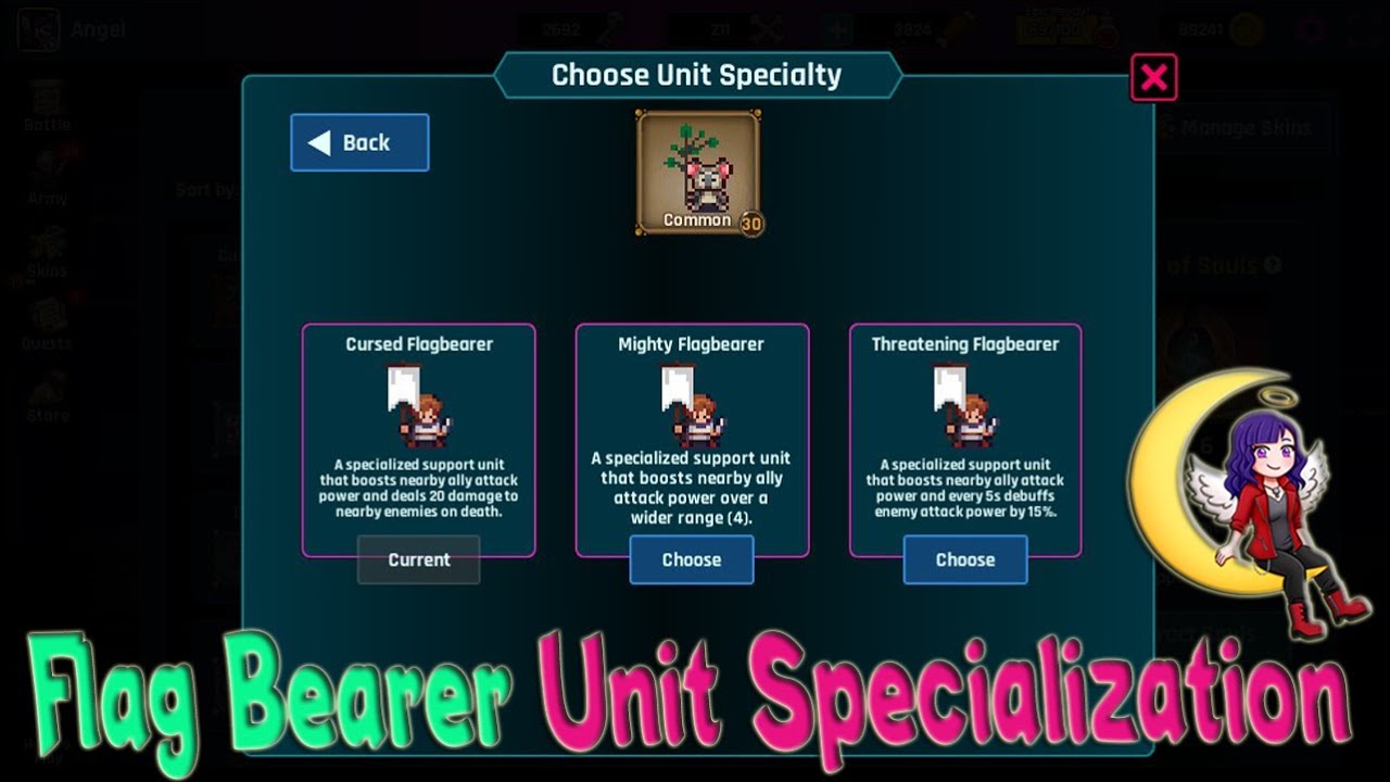 2024 Flagbearer unit Specialization Recommendation | What to Choose, which is best | Stream Raiders