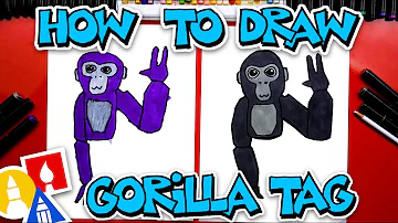 How To Draw Gorilla Tag