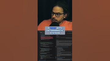 AI -- Deterministic vs. Stochastic Systems
